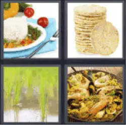 4 Pics 1 Word paella