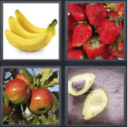 4 Pics 1 Word bananas