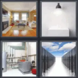 4 Pics 1 Word living room lamp
