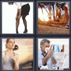 4 Pics 1 Word running