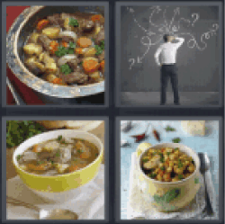4 Pics 1 Word cooked