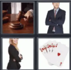 4 pics 1 word Deck of cards
