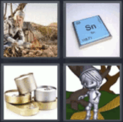 4 Pics 1 Word pewter