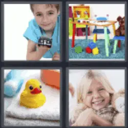 4 Pics 1 Word rubber duck
