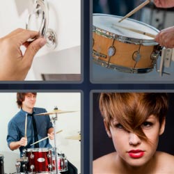 4 pics 1 word drum woman