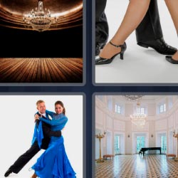 4 pics 1 word Dance partner