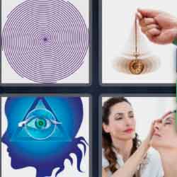 4 pics 1 word 9 letters pendulum eye