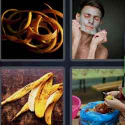 4 pics 1 word banana skin