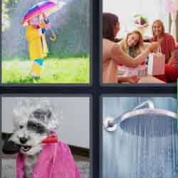 4 pics 1 word umbrellas