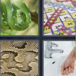 4 pics one word game answers 5 letters