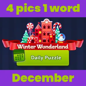 4 pics 1 word Daily Puzzle December 2021