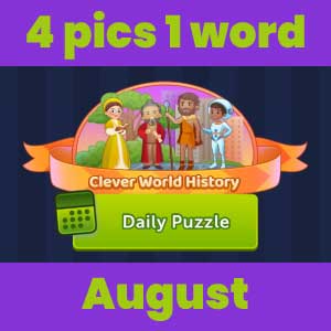 4 pics 1 word August 2024