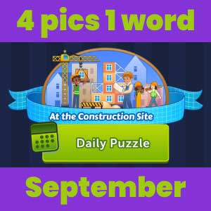 4 pics 1 word September 2024