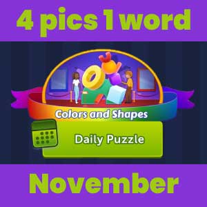 4 pics 1 word November 2024