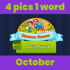 4 pics 1 word October 2024