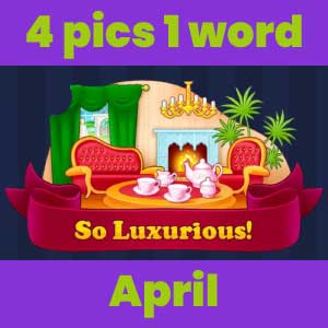 4 pics 1 word April 2025